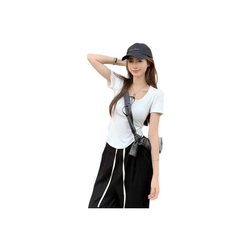 Mu Xiao Xin Set in Sleeve T Shirt Women's-8