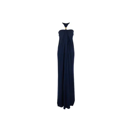 TOM FORD Halterneck Crepe Evening Gown