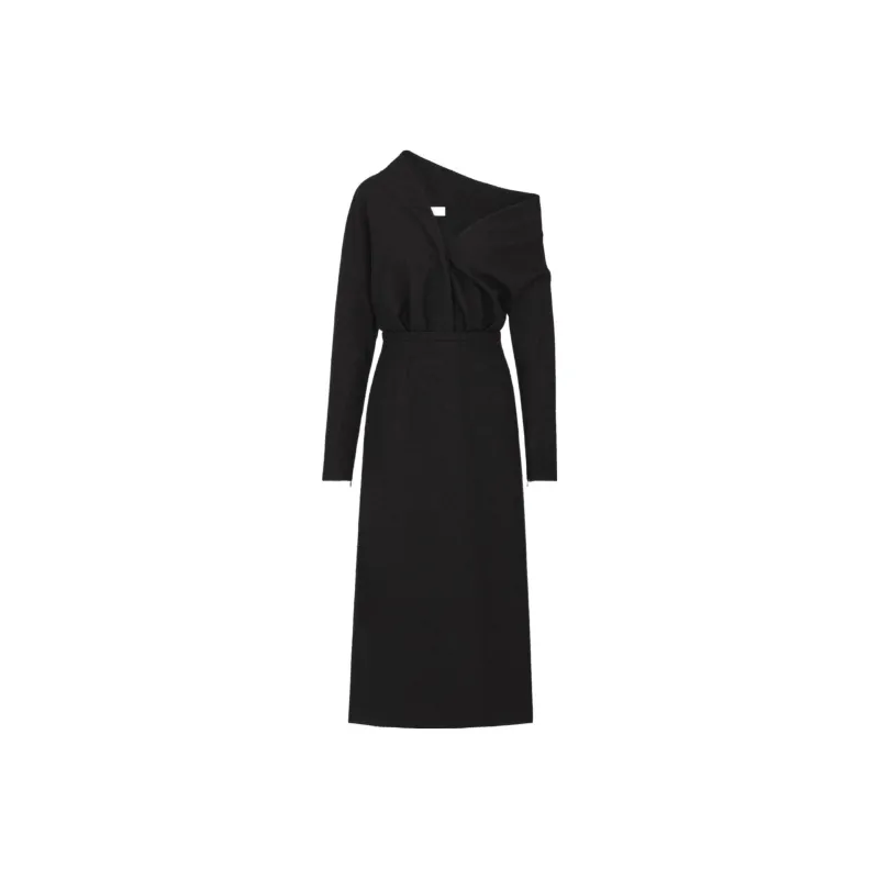 DIOR SS24 Long Sleeved Dress Women's Black-0