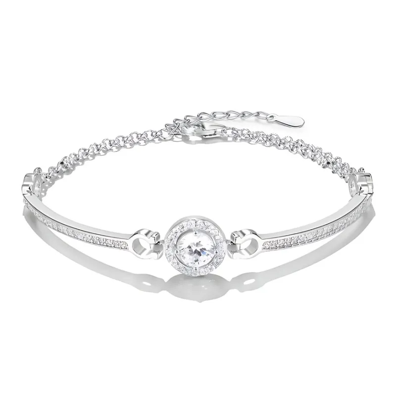 MOREL Zircon Necklaces Women's Anniversary Love Confession Box-3