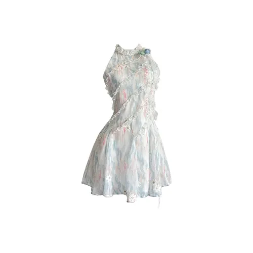 SKYA Sleeveless Dress Women's Sea Foam Green