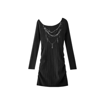Three Blessings Long Sleeved Dress Women's Black