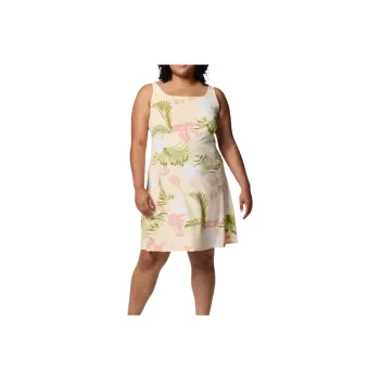 Columbia PFG Freezer Sleeveless Dress Women's Lemon