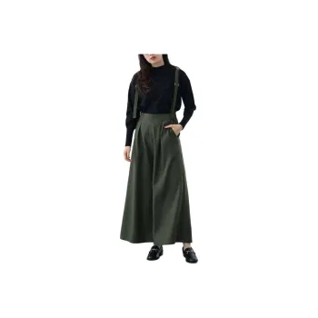 Beams Overalls Women's Olive Green
