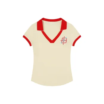 BIPOLAR Drop Shoulder Sleeve T Shirt Women's