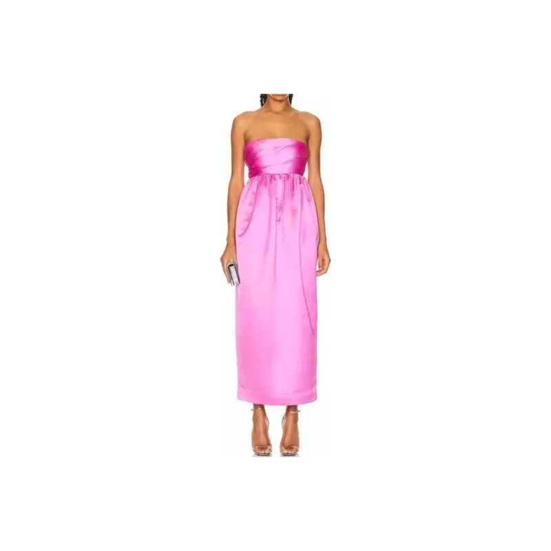 LOVESHACKFANCY Sleeveless Dress Women's Purple-0