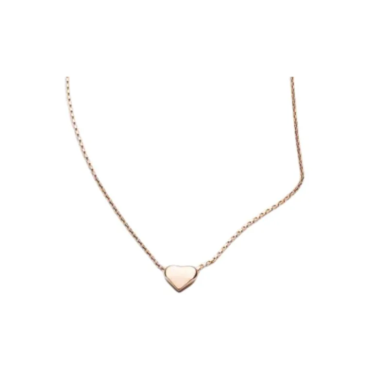 PRADA Rose Gold Necklaces Unisex Gold-0