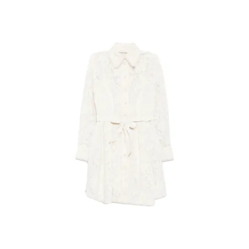 Zimmermann Mini Dawning Tuck Dress