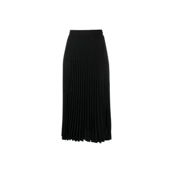 MM6 Maison Margiela Pleated Midi Skirt