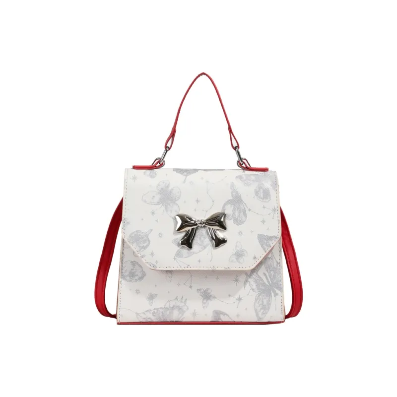 TOUTSEUL YOLO PU Backpack Women's White/Black/Red/Pink-12