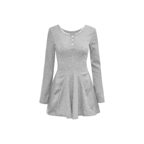Lookinto Long Sleeved Dresses Women's
