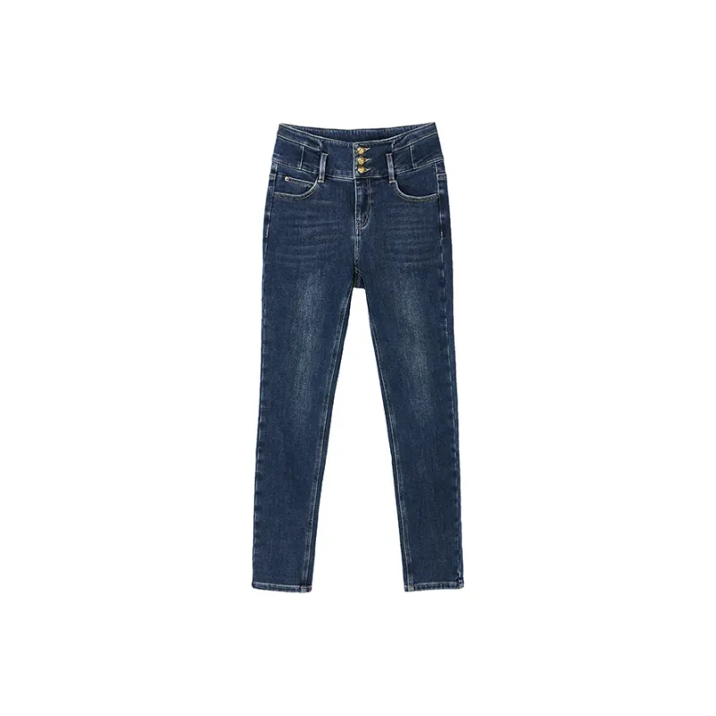 Yu Qianwen Jeans Women's-2
