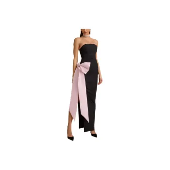 OH POLLY Angelique Sleeveless Dress Women's Black