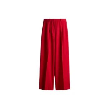 H&M Suit Trousers Women's Red