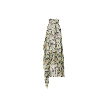 LOEWE SS25 Sleeveless Dress Women's Multicolor