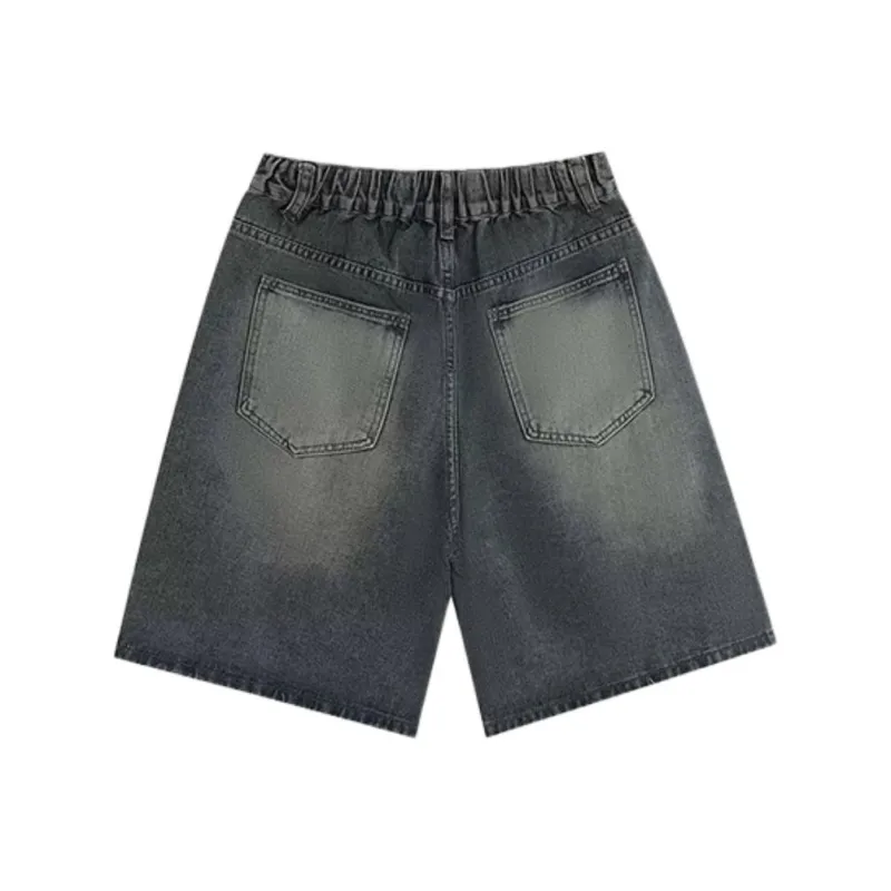 TONYBEAR Denim Shorts Men Blue-1