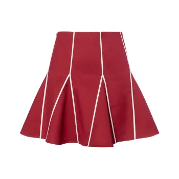 RED VALENTINO Casual Short Skirts Women's Red