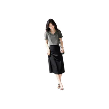 XWI Two Piece Skirt Sets Women's Gray