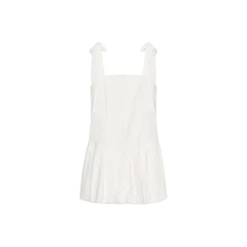 ZARA Slip Dress Women's Frosted White
