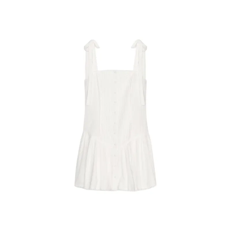 ZARA Slip Dress Women's Frosted White-0