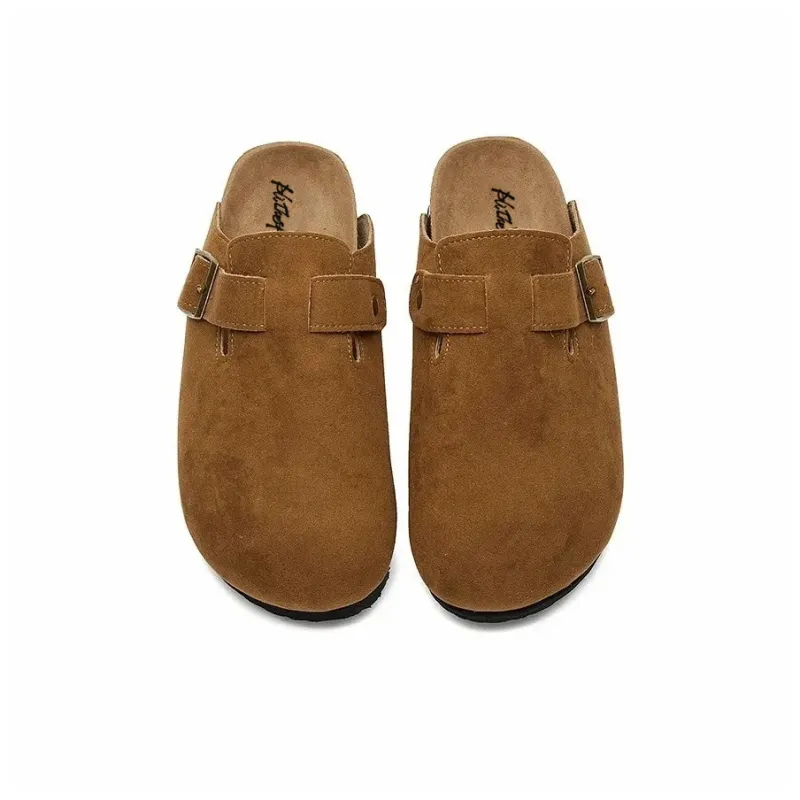 ALI THE FOX Rubber Sole Abrasion Resistant Slip Resistant Closed Toe Slippers Unisex-19