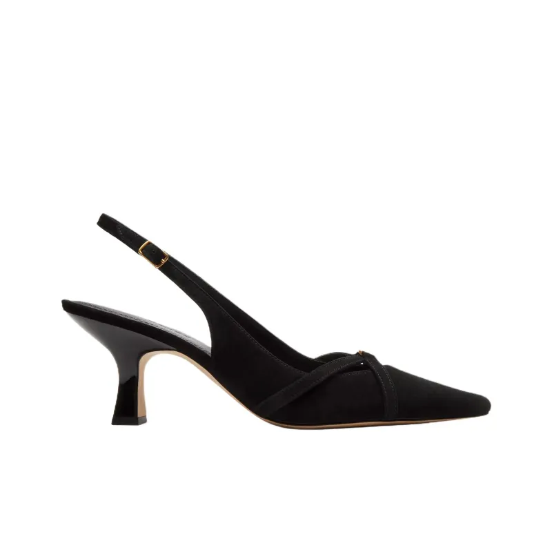 COACH Rowyn Slim Heel High Heels 6.4cm Women's Black-1