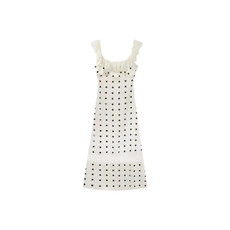 ABBY GODDESS Slip Dress Women's Apricot-0
