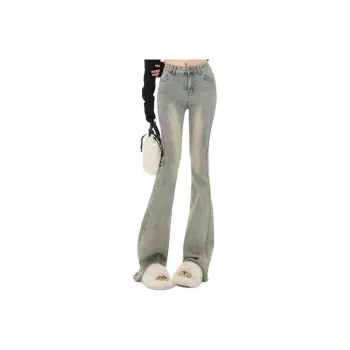 Beautiful Wardrobe Jeans Women's Yellow Mud