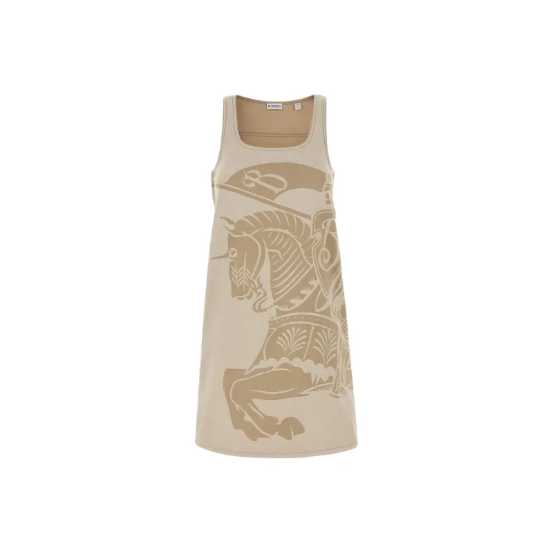 Burberry Sleeveless Dress Women's Sand-0