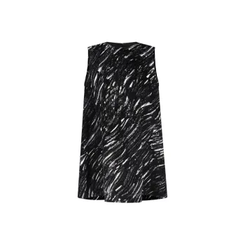 MARNI Round Neck Sleeveless Mini Dress