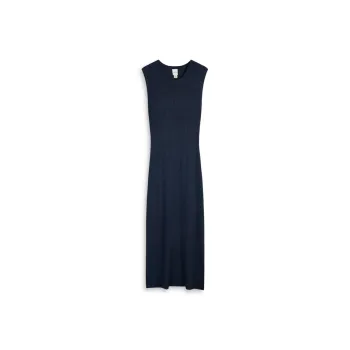 CALVIN KLEIN Sleeveless Dress Women's Navy Blue