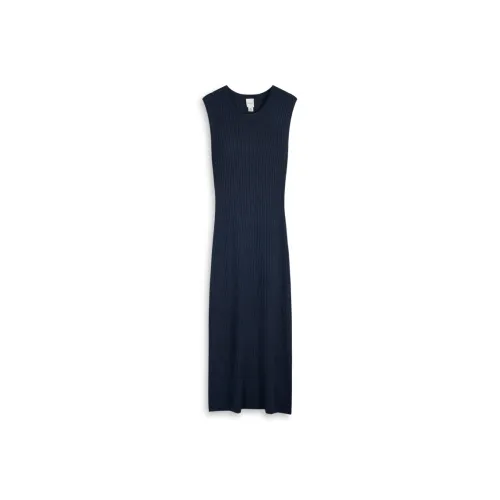 CALVIN KLEIN Sleeveless Dress Women's Navy Blue