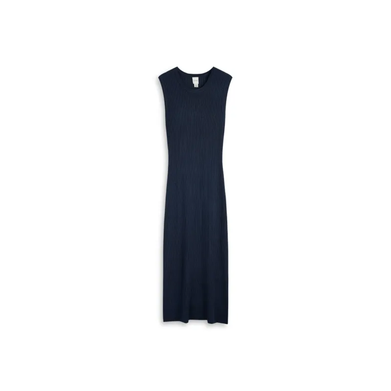 CALVIN KLEIN Sleeveless Dress Women's Navy Blue-0