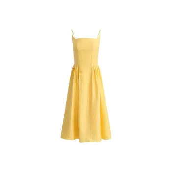 ETSE Slip Dresses Women's Yellow