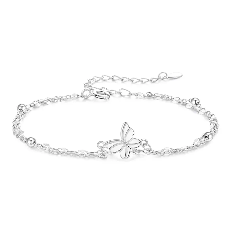 Lao Feng Xiang S925 Silver Bracelets Women's-0
