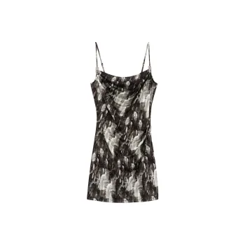 Bebe SS24 Slip Dresses Women's Black White