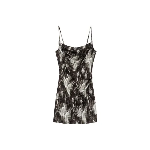 Bebe SS24 Slip Dresses Women's Black White