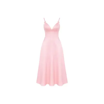 HOUSE OF CB Tiffany Slip Dresses Women's PINK/Pink