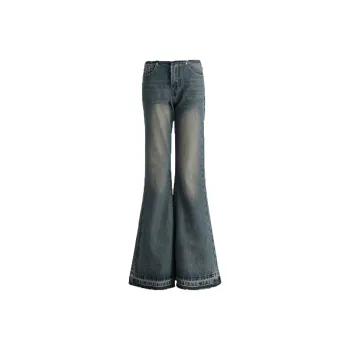 ZXZA Jeans Women's Vintage Blue