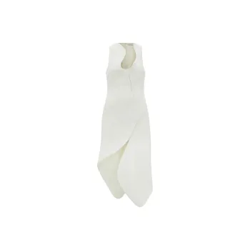 FERRAGAMO Sleeveless Dress Women's White