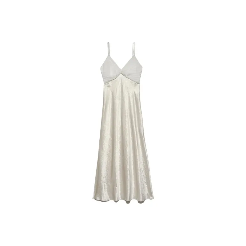 FRAME Slip Dresses Women's White-0