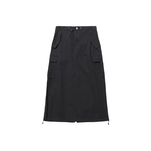 Mishkanyc 여성 캐주얼 롱 스커트