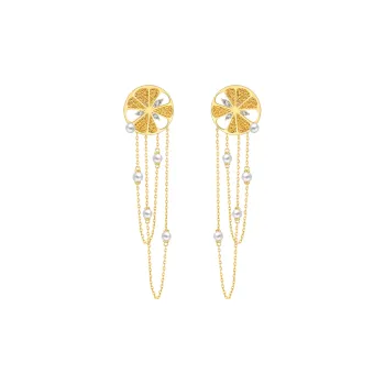 BABYBEI 925 Sterling Silver Clip On Earrings Women's