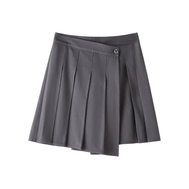 THE SEA LIFE Casual Short Skirts Women's Clover Gray-0