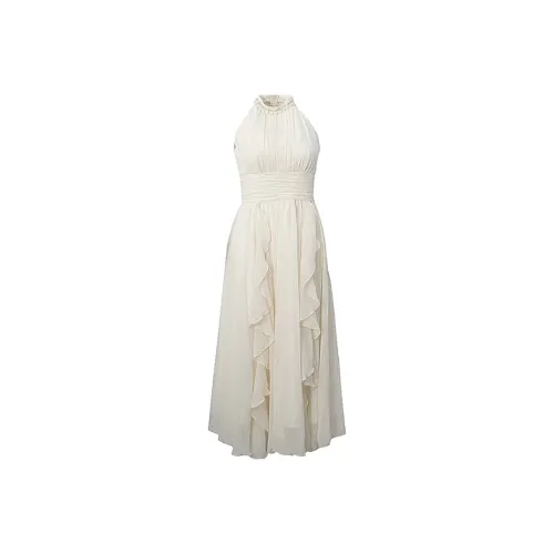Incolore Sleeveless Dress Women's Apricot