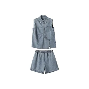 【dme】 Summer Shirt Shorts Women's
