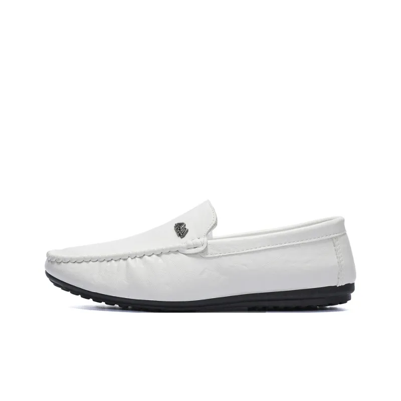 ZULISHI Men's Casual Shoes Men Low Top Black/White/Gray-5