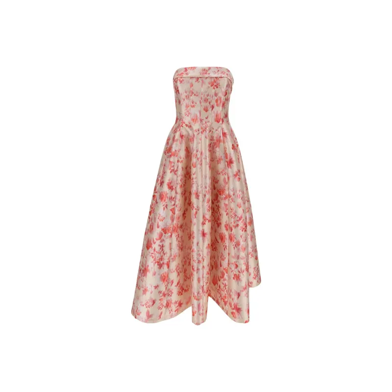PHILOSOPHY DI LORENZO SERAFINI Floral-Printed Sleeveless Dress-0