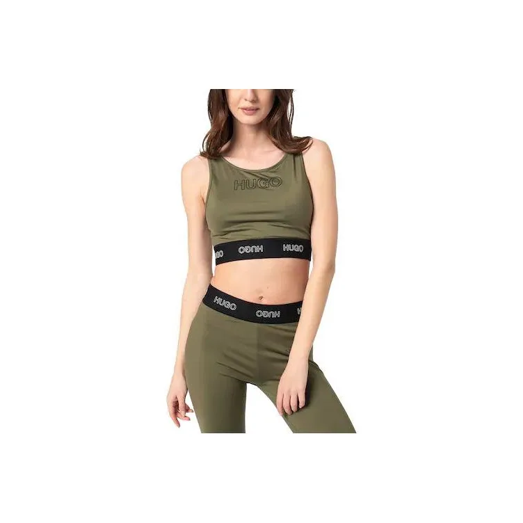 HUGO BOSS Sport Vests Women's Army Green-0