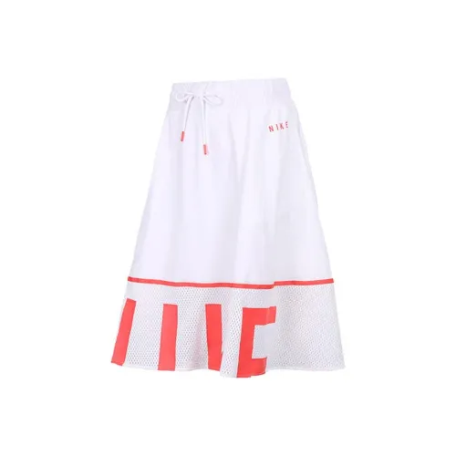 Nike Casual Long Skirts Women's White